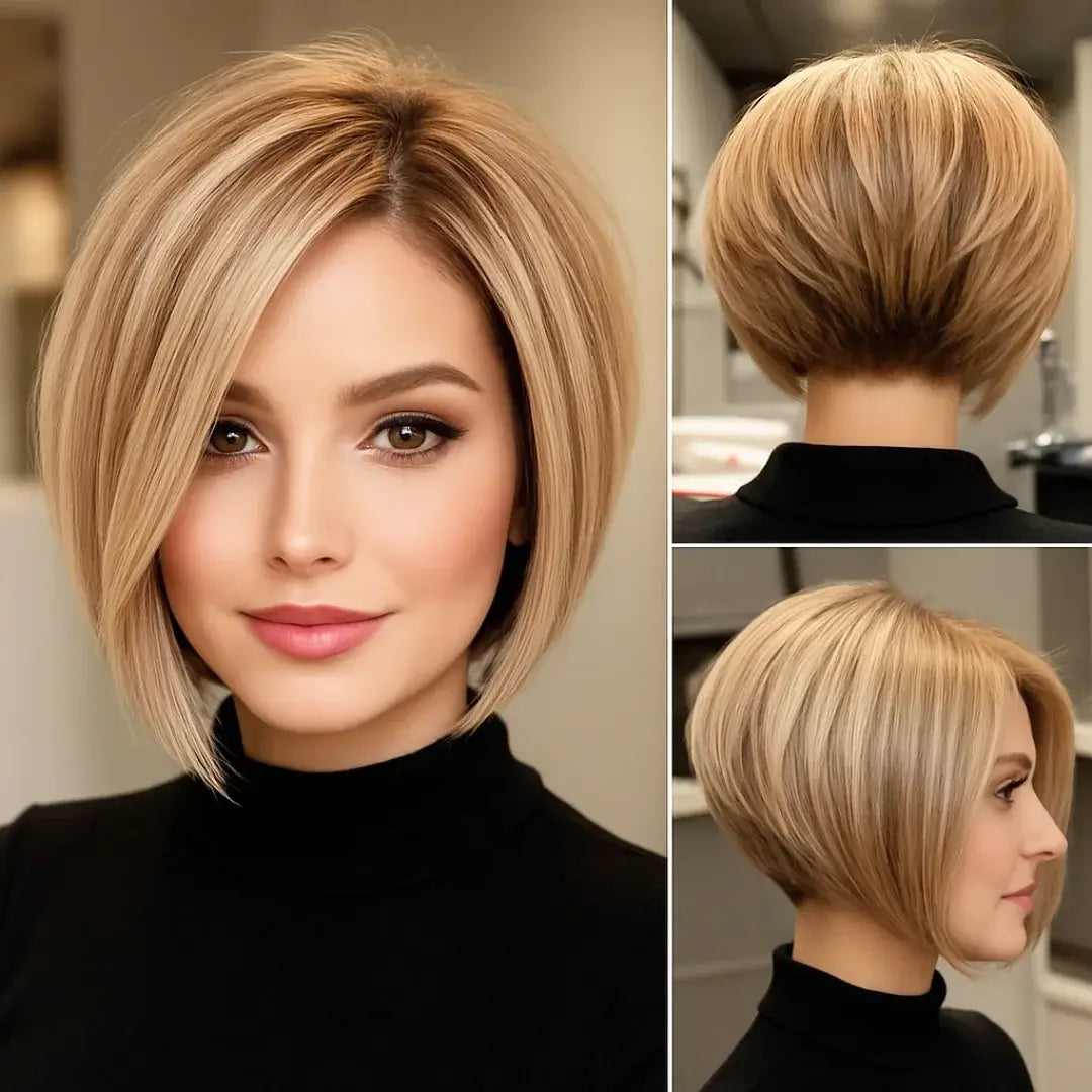 round face hairstyle