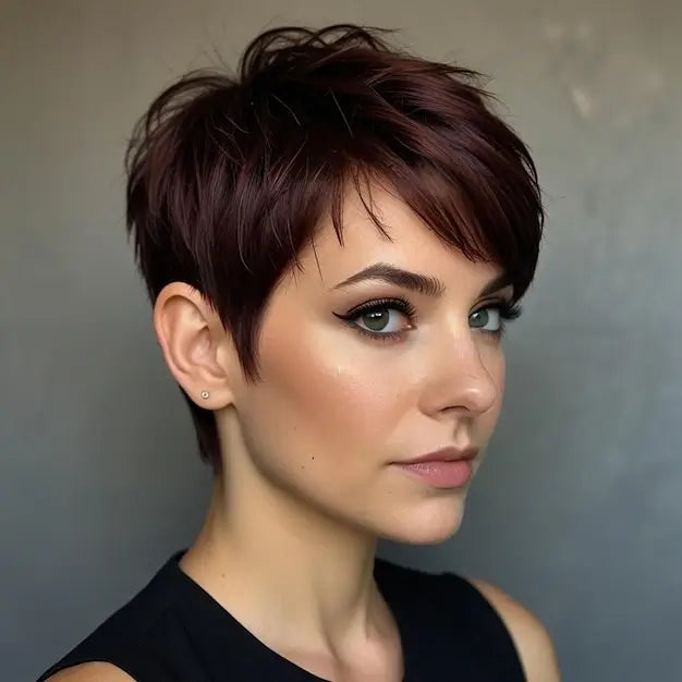 round face hairstyle