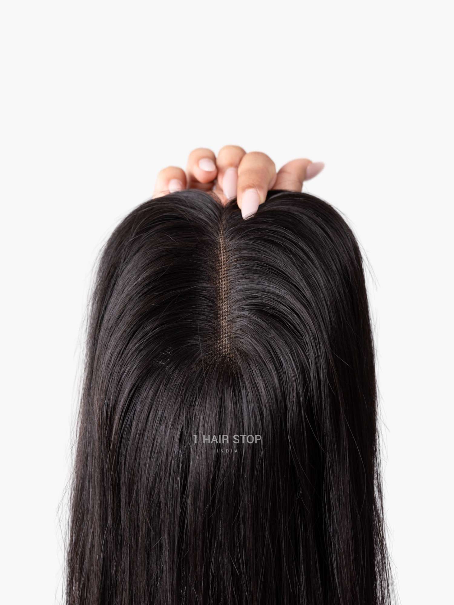Natural Women Human Hair Topper Remy For Personal Packaging Size Custom  at Rs 4600 in New Delhi
