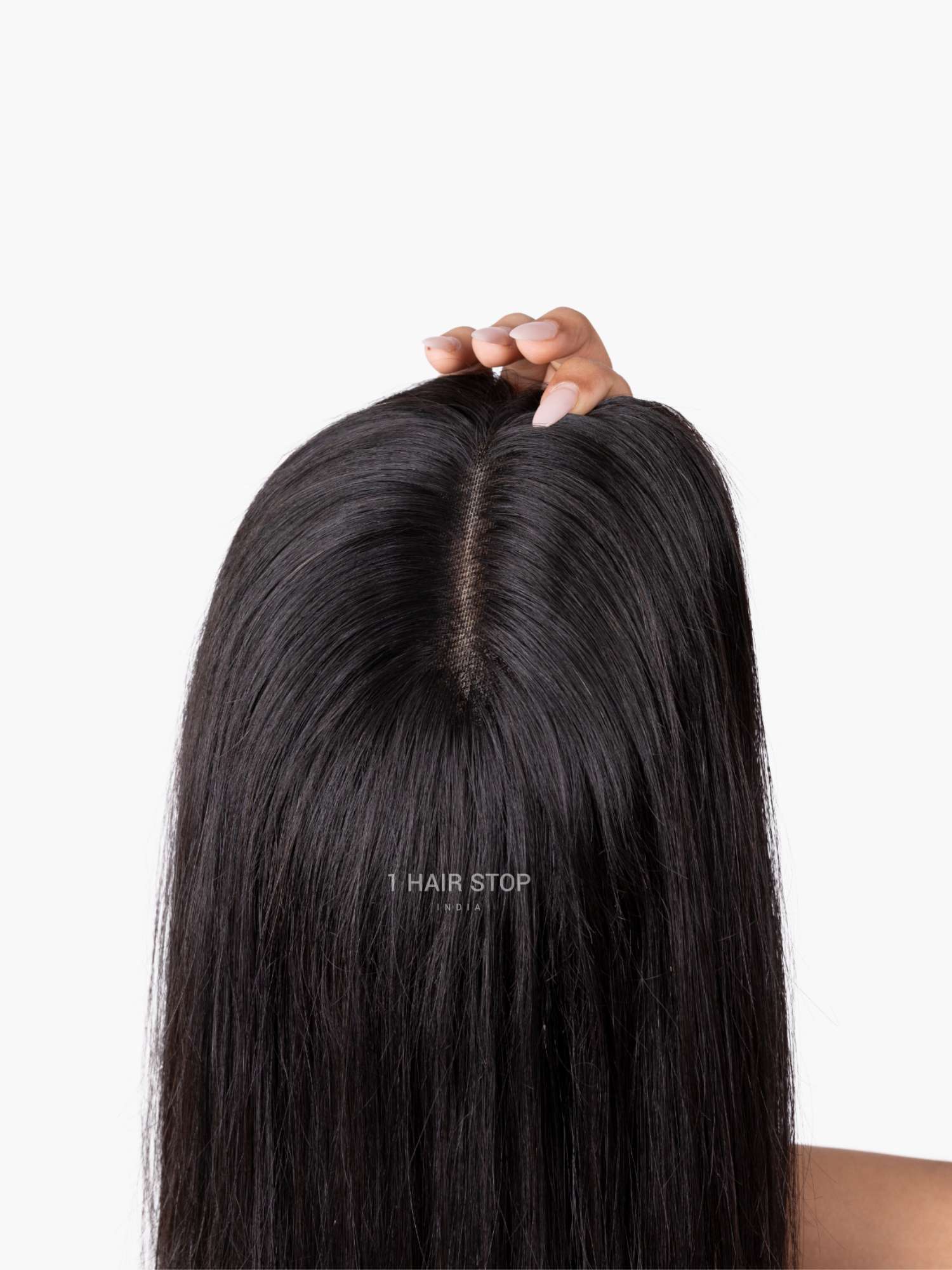 SEGO Hair Toppers for Women Human Hair Topper No Bangs 130 Density Silk  Base Clip