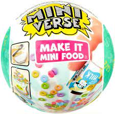 MGA's Miniverse Make It Mini Food Diner Series 1 Minis - Complete  Collection 18 Packages, Blind Packaging, DIY, Resin Play, Collectors, 8+