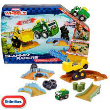 slammin racers scrapyard derby playset