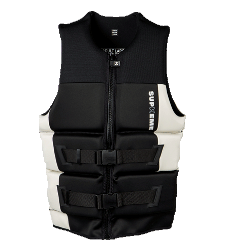 Ronix 2022 Supreme (Black/Dove Grey) Impact Vest