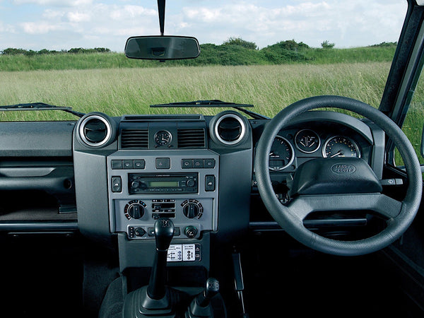 Land Rover branded head-unit in the first Tdci models