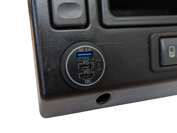 USB & Dual USB-C Socket – MUD-UK