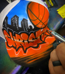 Graffiti Basketball Hat