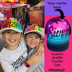 Graffiti Hat Australia - Airbrushed by hand