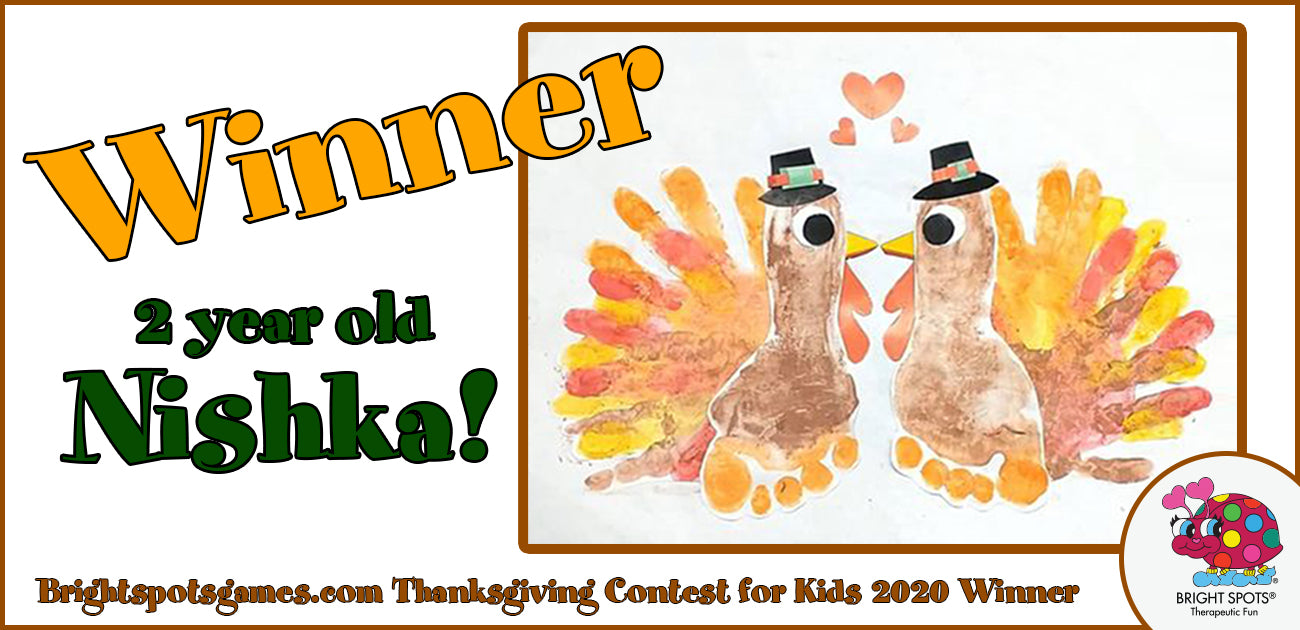 Thanksgiving Contest for Kids 2020 Winner! – Bright Spots, LLC