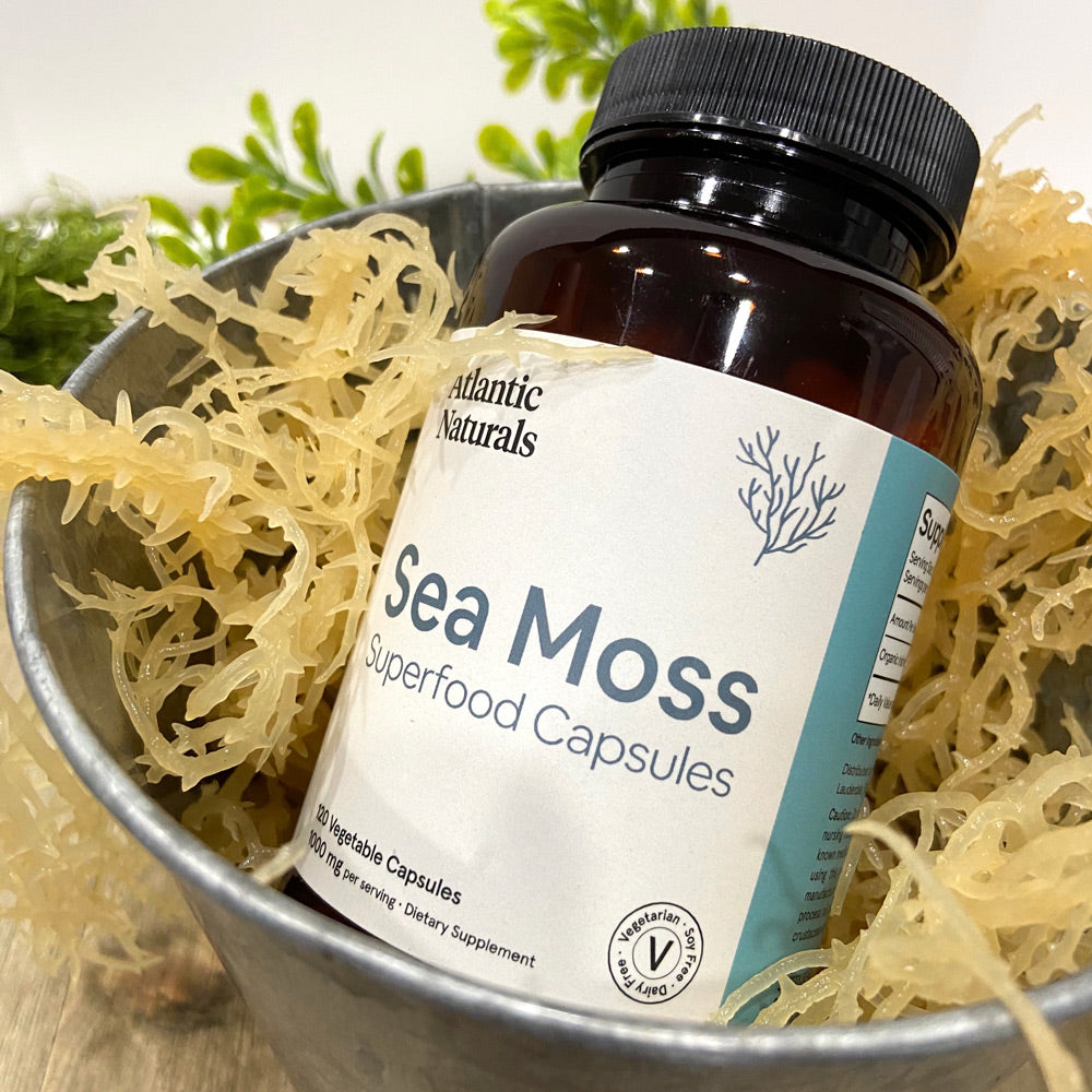 Organic Sea Moss Capsules Vegan 1000mg