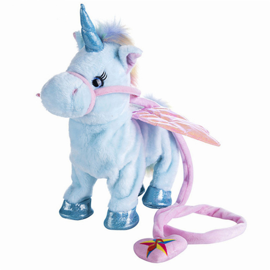 talking unicorn toy