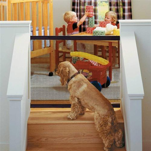 portable dog safety door guard