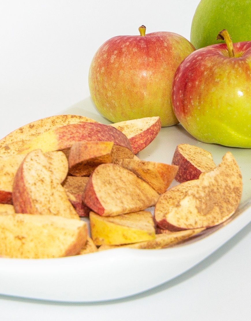 FreezeDried Cinnamon Apples Healthy Fruit Snack Freshly Preserved