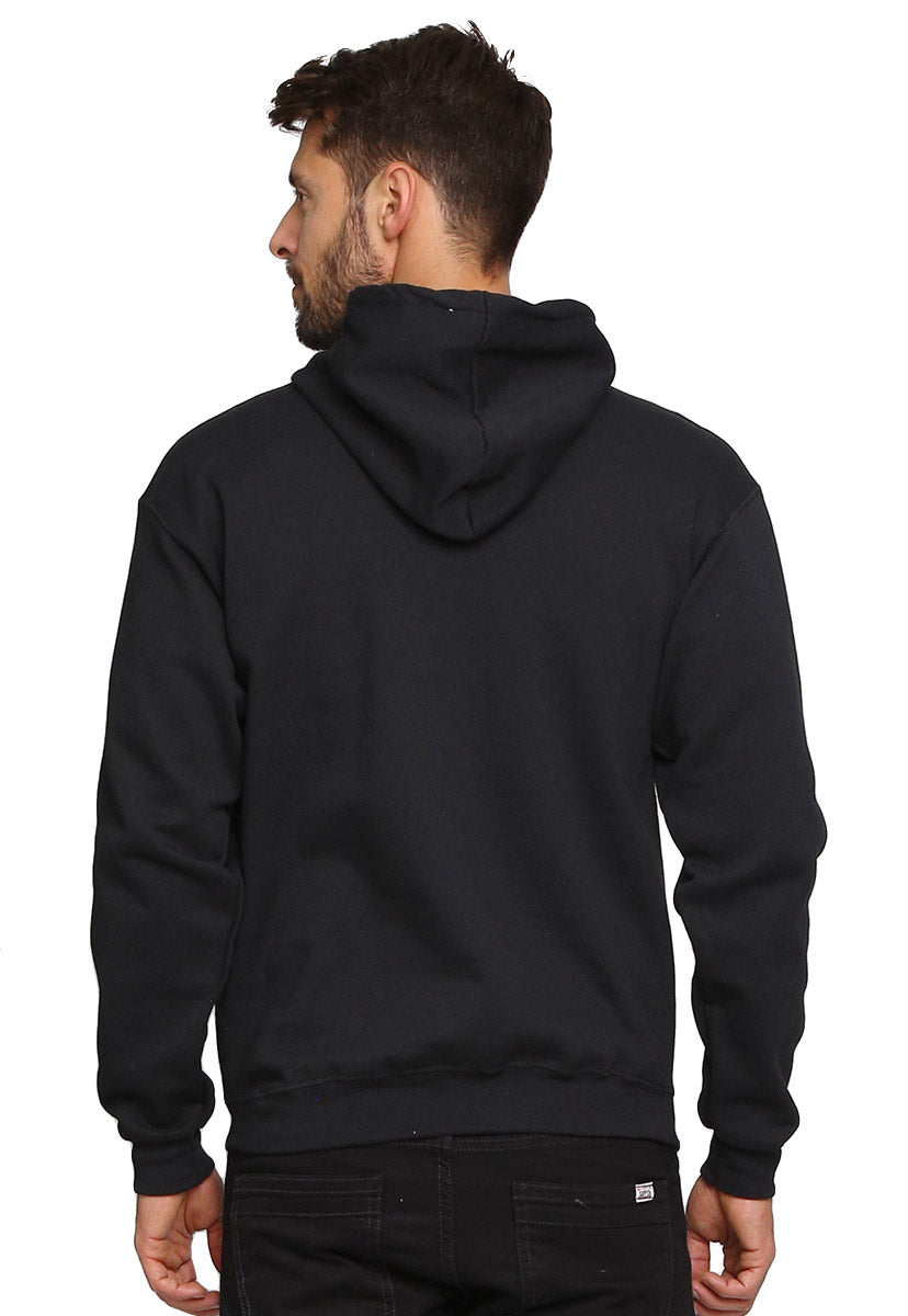 hoodie negra lisa