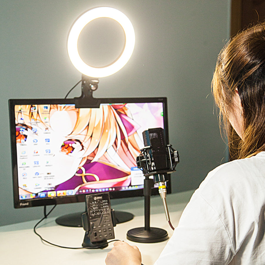 desktop ring light