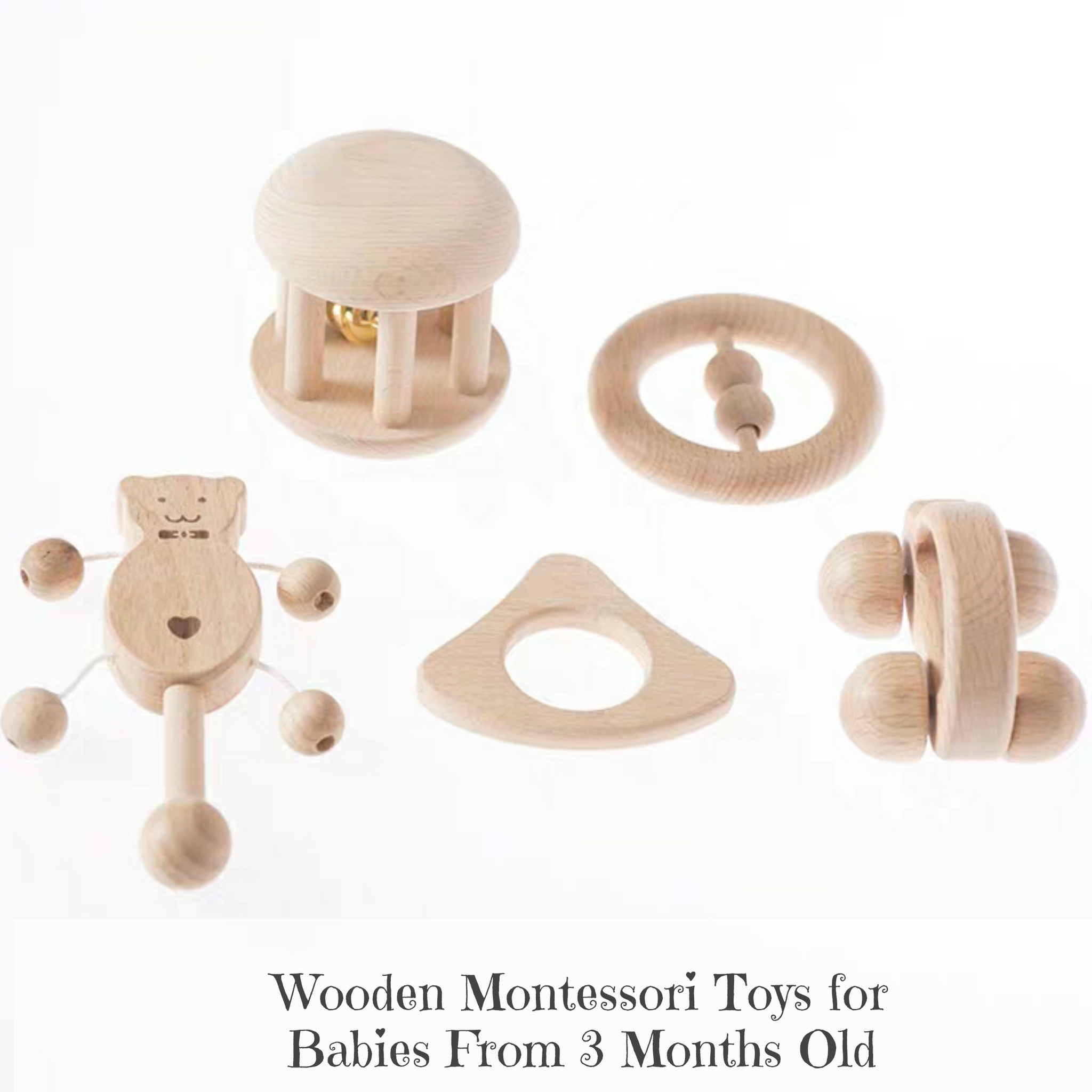 wooden montessori baby toys