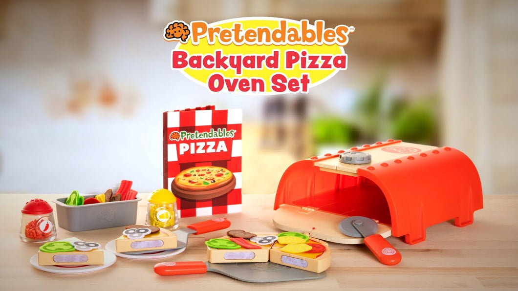 Stadscentrum Additief pols Pretendables Backyard Pizza Oven Set – Grey Duck Games & Toys
