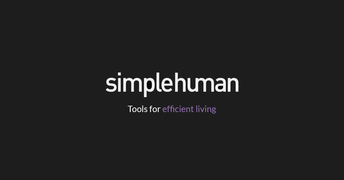 (c) Simplehuman.co.uk