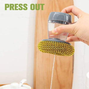 Kitchen Soap Dispensing Palm Brush-Kitchen Soap Dispensing Palm Brush-trendyfashpro-trendyfashpro