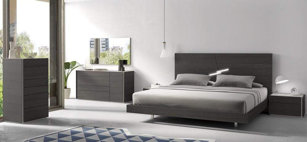 Faro Premium Bedroom Set In Wenge J M Furniture Modern Furniture Nyc