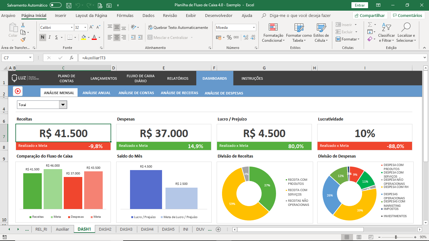 Pacote De Planilhas Para O Gestor De E Commerce Planilhas Prontas 9205