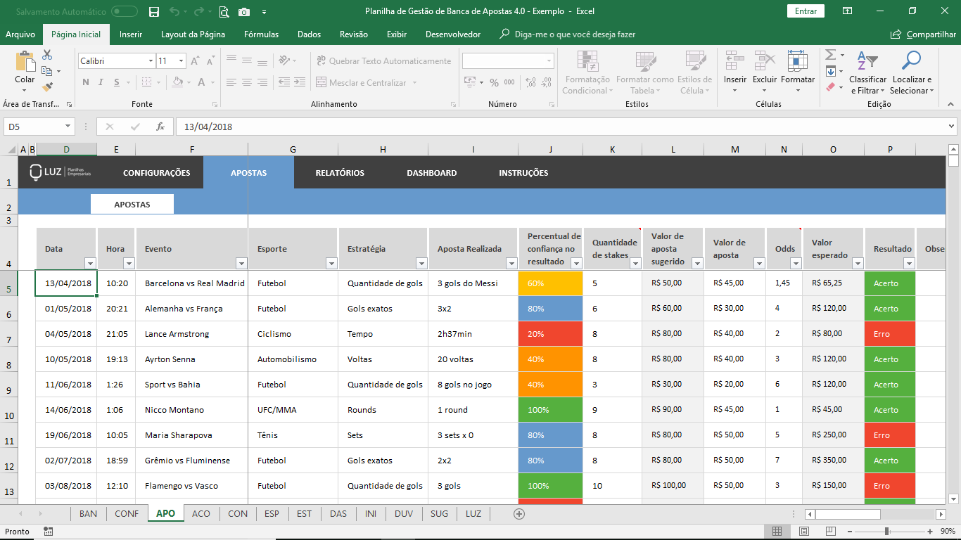 probabilidade apostas esportivas