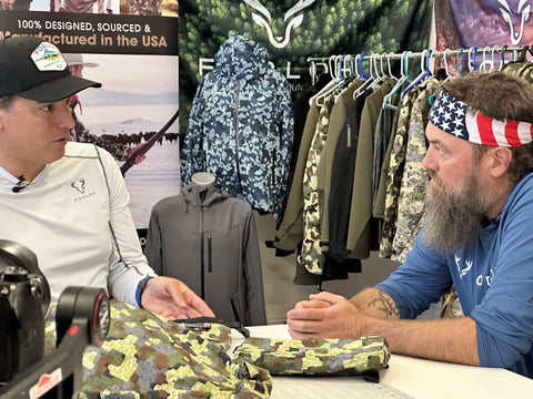 Willie Robertson and Andy Techmanski at FORLOH factory tour