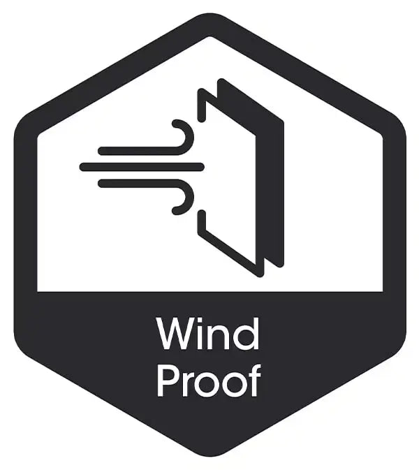 wind proof technology graphic