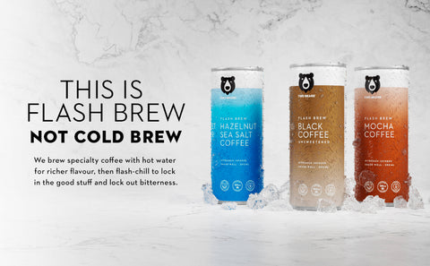 Flash Brew vs Cold Brew graphic