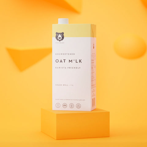 Carton of Two Bears Oat Milk