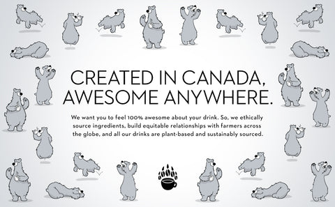 Oat milk made in Canada graphic