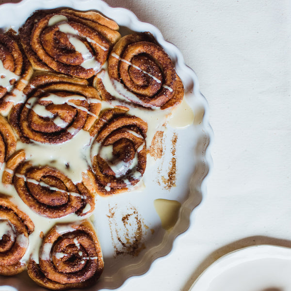 Vegan Oat milk and Maple cream Cinnamon Rolls recipe