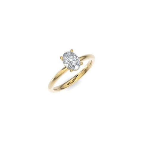 Bague Solitaire Diamant de Laboratoire