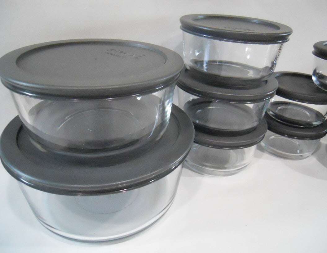 new-20-pc-pyrex-food-storage-container-set-glass-w-gray-covers-lids