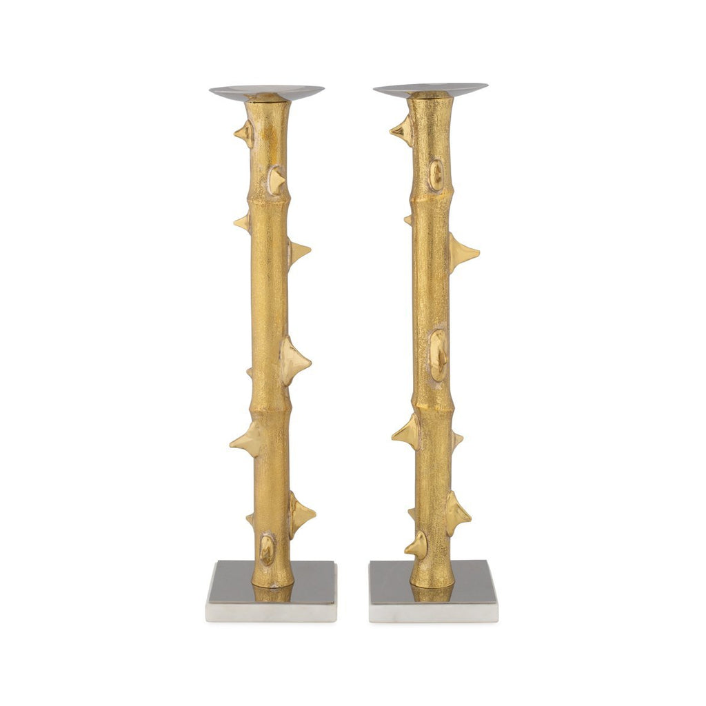 Mobel Wohnen Dekoration Set Of 2 Michael Aram Pomegranate Gold