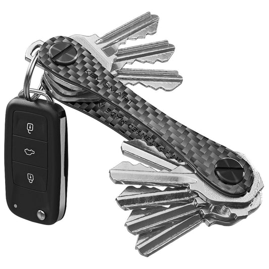 KeySmart Leather Compact Key Holder at Swiss Knife Shop