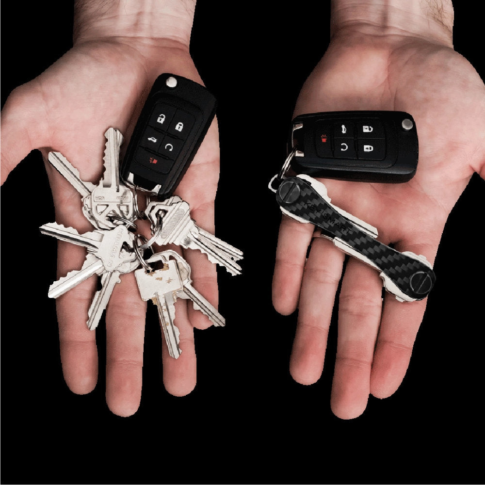 KeySmart Original Carbon Fiber 3K Compact Key Holder at Swiss