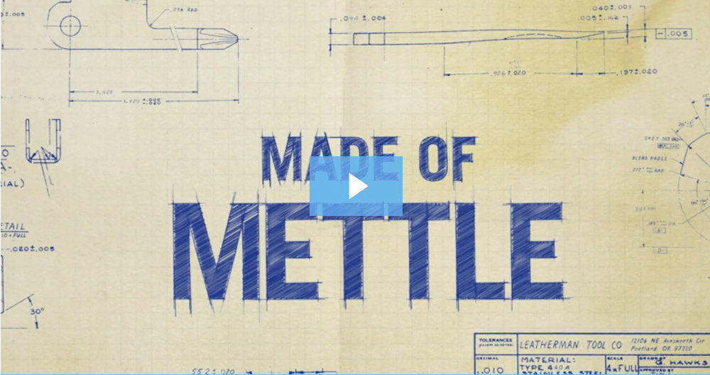 Made of Mettle - The Leatherman Tool Documentary