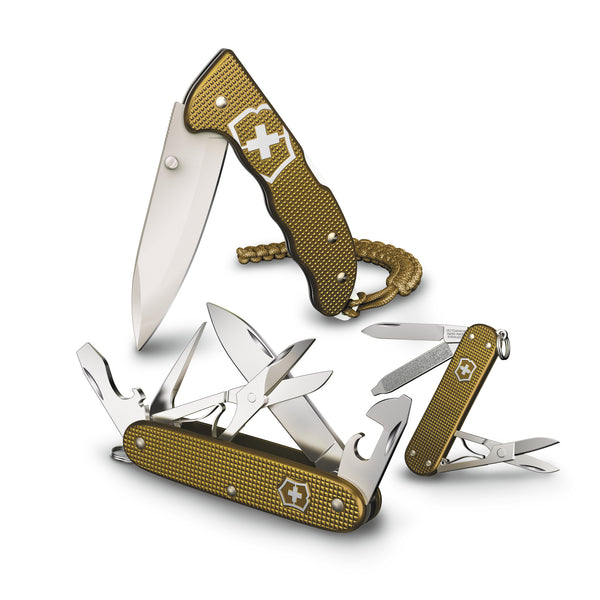 Terra Brown Alox 2024 Collection Swiss Army Knives