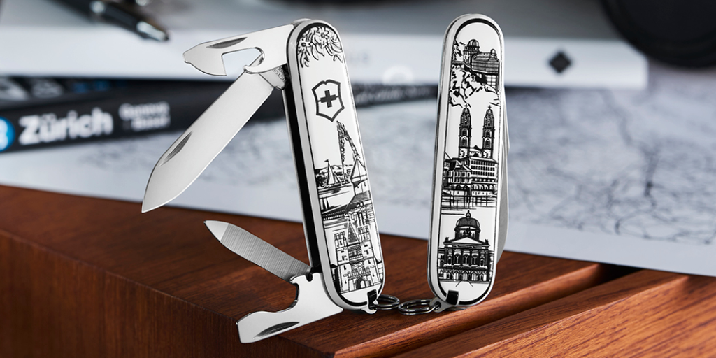 Front and Back of the Swiss Spirit 2022 Limited Edition Cadet by Victorinox
