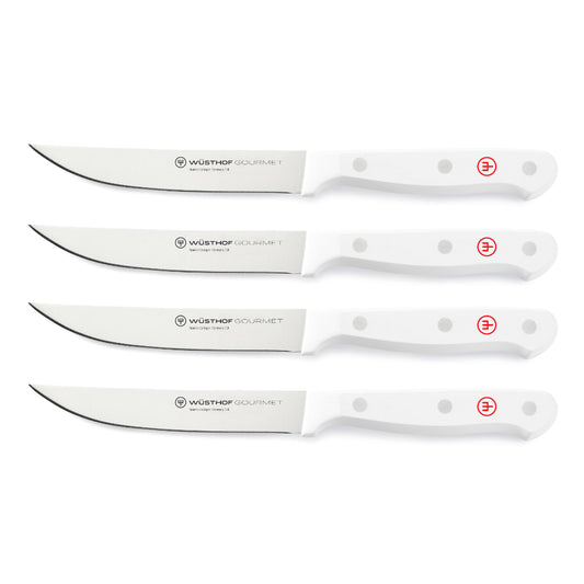 Wüsthof Classic White Steak Knives, Set of 4