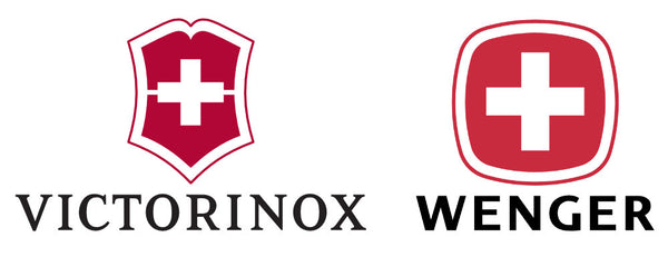 Victorinox Swiss Army Knife Logo vs. Wenger Swiss Army Knife Logo