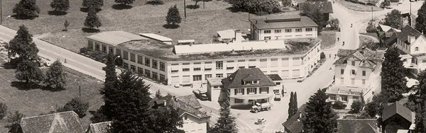 Old Photo of Victorinox Swiss Army Knife Factory in Ibach, Switzerland