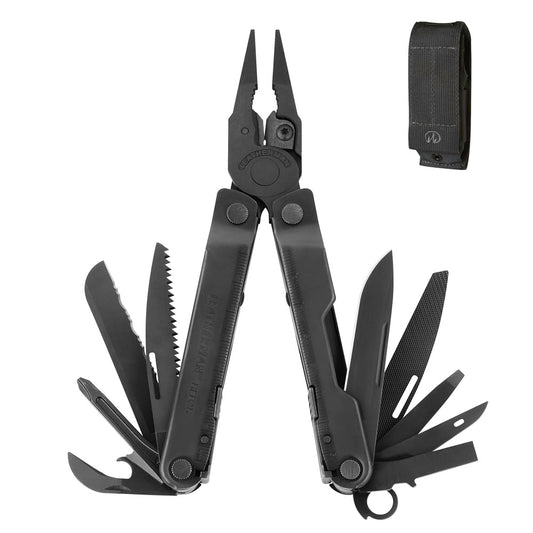 Leatherman Charge Plus Black 19-in-1 Multi-tool with Black MOLLE Sheath at  Swiss Knife Shop
