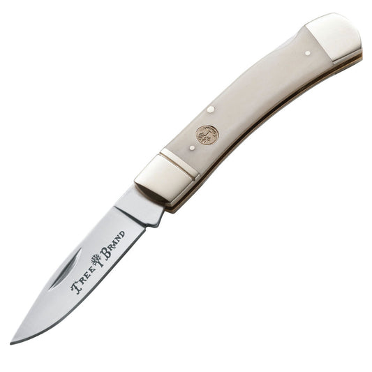 Boker TS 2.0 Smooth Rosewood Trapper Folding Knife at Swiss Knife Shop