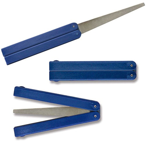 Buck Knives 97044 Edgetek Ultra Flipstik, Easy Carry Diamond Knife  Sharpener, Clam