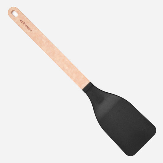 Mini spatula, Wood handle turner solid