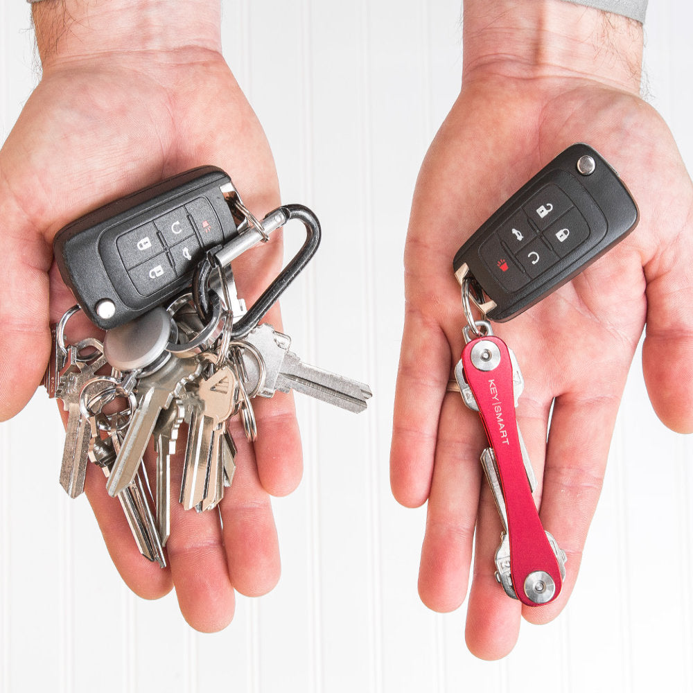 compact key holder with pocket clip