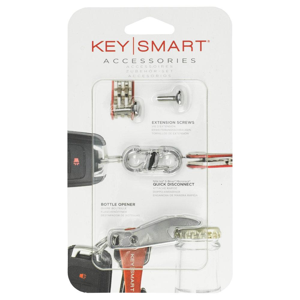 KeySmart Accessory Pack with Bottle Opener, S-Biner and Expansion at Swiss