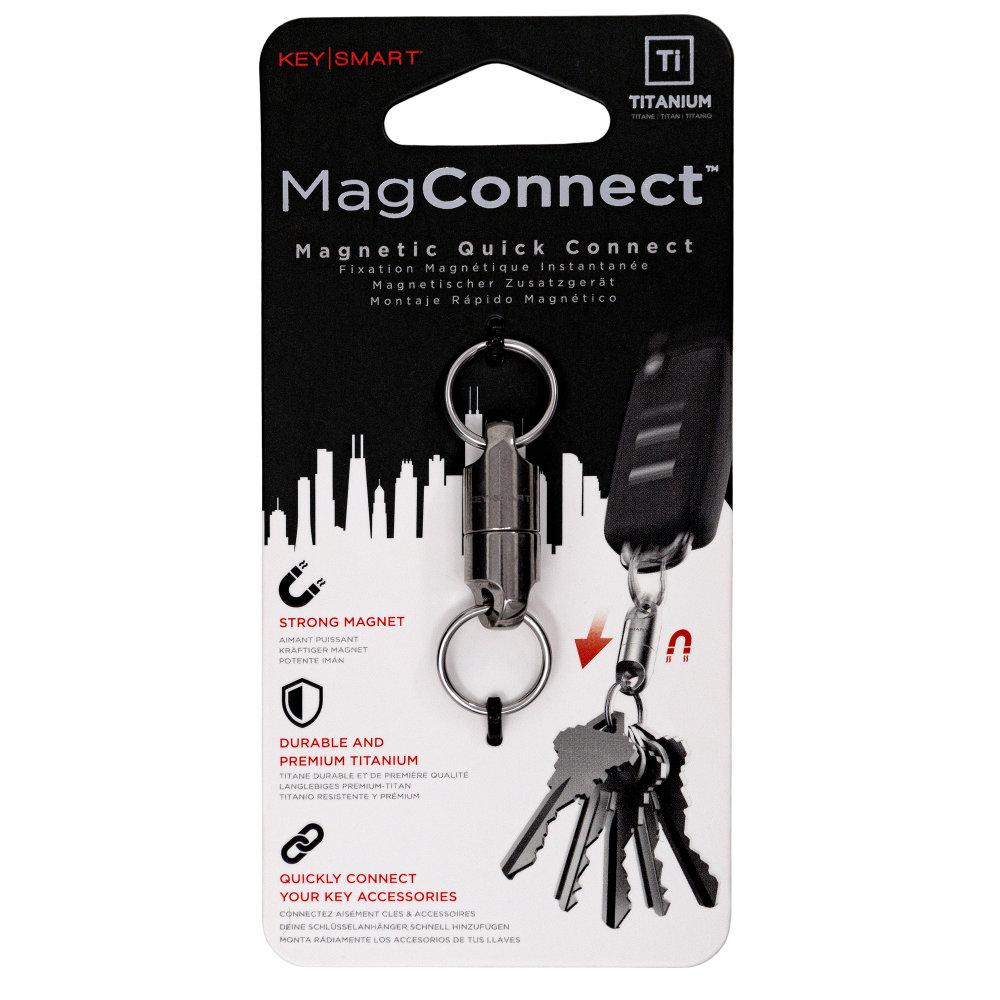 KeySmart MagConnect Titanium Magnetic Quick Disconnect at Swiss