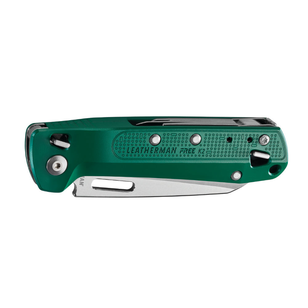 Leatherman FREE K2 Multipurpose Knife, Evergreen